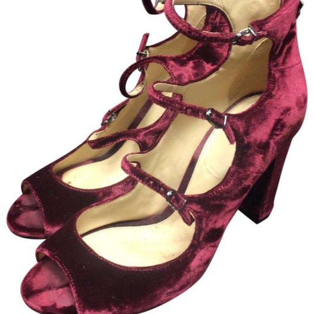 Alexandre Birman Maroon Pumps